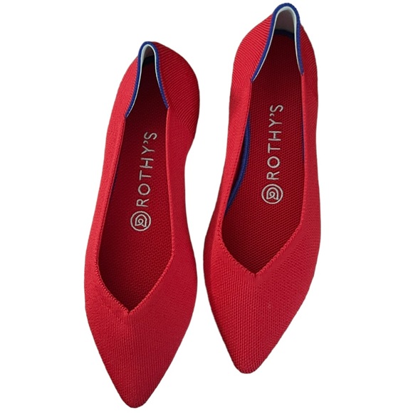 NWOT Rothy’s original The Point in Red - Picture 1 of 5